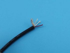 PRZEWÓD MIKRO.2-ŻYŁY BLACK 6mm