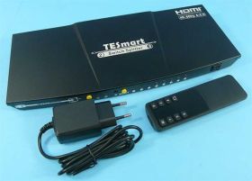 PRZEŁĄCZNIK HDMI 2xIN 8xOUT + PILOT