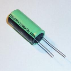 Kondensator elektrolityczny 2200uF 50V 35x16mm 105' RGA LELON
