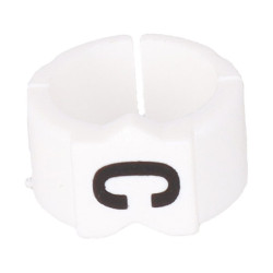 TE Connectivity 201082-000 Wire Labels &amp; Markers White Heat Shrink