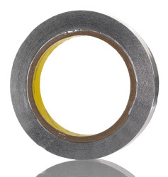 Taśma metalizowana szerokość 19mm Taśma aluminiowa grubość folii 0.08mm 3M wytrzymałość termiczna +149°C 4,5 N/cm