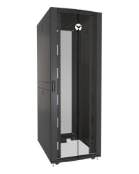 Vertiv VR3107SP, Stojak wolnostojący, 48U, 10360 kg, Zamek, Regulowane nóżki, Zarządzanie okablowaniem