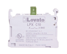 Styk pomocniczy 1Z zaciski śrubowe montaż do adaptera LPXC10