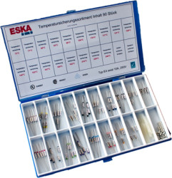 E4 Assortment temperature fuse 90 pcs