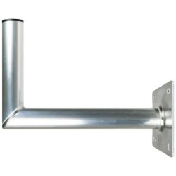 Uchwyt ścienny kątowy aluminiowy USL-48/450AL CORAB 45 cm