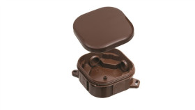 Puszka N/T Hermetyczna Ph 92X92x44 Klik Pusta Ip54 Brązowa A.0018Br