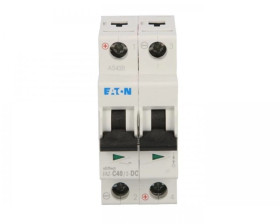 Wyłącznik nadprądowy 2P C 40A 15kA AC FAZ C40/2-DC 279144