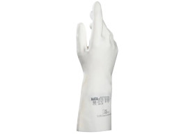 Rękawice robocze rozmiar: 6 materiał: Naturalny lateks zastosowanie: Abrasion Resistant, Cut Resistant, General