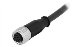 Złącze M12 Żeńskie Proste 2M 12Pin 21348500C78020