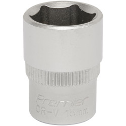 Sealey S3815 WallDrive&#xAE; Socket 15mm 3/8&quot;Sq Drive