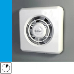 Wentylator domowy Classic 100T wyłącznik czasowy, fi 100 mm, kolor biały