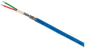 Kabel do transmisji danych 50.26 mm² 2 -rdzeniowy Ekranowany PVC 80 V PROFIBUS