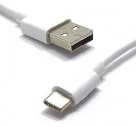 KABEL USB WTYK USB - USB TYP C VITALCO 1m BIAŁY
