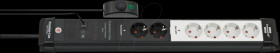 1951560103 Power strip, 6-way, 4x switchable, hand/foot switch, 3 m