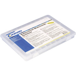TRU COMPONENTS 418706 Carbon film resistor set Axial lead 5% 390 parts