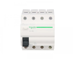 Wyłącznik różnicowoprądowy 4P 63A 0,3A typ AC ID K A9Z06463