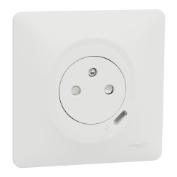 Włącznik światła, 1-przyciskowy, IP20, Schneider Electric