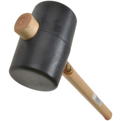 Thor 61-957 957 Black Rubber Mallet 90mm 1200g