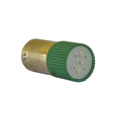 Dioda Ba9S 220V zielona, T0-LED220Y