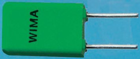 Kondensator foliowy 2.2nF 63 V ac, 100 V dc WIMA Polipropylenowe rozstaw: 2.5mm THT ±5