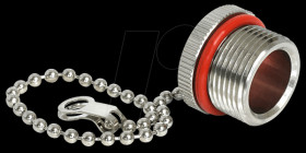 88716 HF cap for N plug with chain