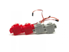 Kittenbot Building Block compatible 270° Geek Servo &amp; 360° Geek Motor-4pcs