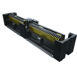 Samtec Gniazdo PCB QFS 104 -pinowe 2-rzędowe raster: 0.64 mm Powierzchnia Gniazdo Lutowie Kąt prosty
