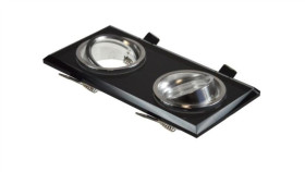 Oprawa Sufitowa Worta Black Podwójna Ruchoma