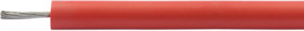 Silicone high-voltage cable, 1,5 mm², outer dia. 7 mm, FG4 1,5 MM² ROT
