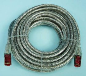 S/FTP 6e 10,00mb PRZEŹROCZ.Cu PATCHCORD
