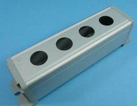 OBUDOWA PRZYCISKU 4x 45x49,5x166 ALU 19m