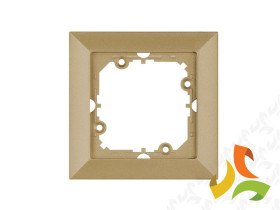 PERŁA Ramka 1 pojedyncza złoto metalik Ra-1P ABEX