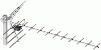 ATK-DVB1911 Antena zewnętrzna typu YAGI, zysk około 6-12 dB - przystosowana do odbioru cyfrowego (DVB-T) - wysyłka tylko kuriere