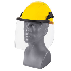 Tarcza ochronna, Przezroczysty, PC, Twarz