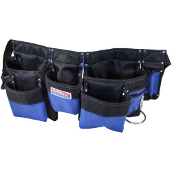 Faithfull FAIDTNPN Double Tool &amp; Nail Pouch 2100D Nylon