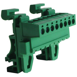 Camblock Plus CTBPD96HJ/8FL 5.08mm DIN Rail Horizontal Male Flanged T/Block 8p