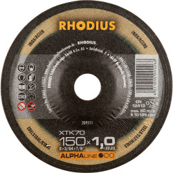 Rhodius 209511 Cutting disc off-set 150 mm Stainless Steel