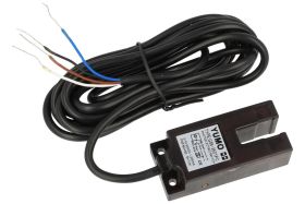 Czujnik; fotoelektryczny; G56-3E01PC; PNP; NO/NC; szczelinowy; 10mm; 10÷36V; DC; 200mA; prostopadłościenny; 16x25mm; z przewodem