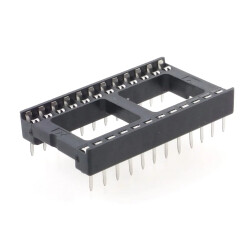Podstawka DIP 24 pin, raster 2,54 mm