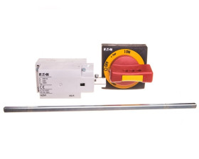 Napęd drzwiowy boczny prawa strona czerwono-żółty NZM1-XSR-R 266656