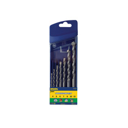 IRWIN&#xAE; 10501893 Masonry Drill Bit Set 7 Piece 4-12mm