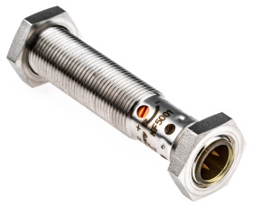 Czujnik zbliżeniowy M12 Pojemnościowy 6 mm ifm electronic Wpuszczany 10 → 36 V DC długość 61.2mm Gwintowany