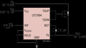 Fast 60V High Side NMOS Static Switch Driver with PassThru