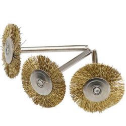 SZCZOTKA DRUCIANA MIEDZIANA 26MM