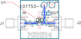 ½ Watt High IP3 Amplifier SMT, 0.4 - 2.5 GHz