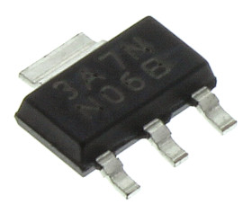 Regulator napięcia 5 V SOT-223 Montaż powierzchniowy wyjścia: 1 Stałe LM1117IMP-5.0/NOPB