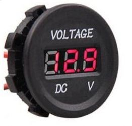 WOLTOMIERZ LED 12-24V CZERWONY OKR.