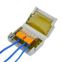 Osłona GELBOX 46mm z żelem do złączek 207-1332 WAGO