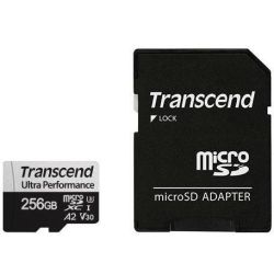 PAMIEC SDHC MICRO 256GB TRANSCEND+ADAPT.