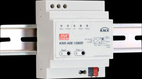 KNX-40E-1280D KNX switched-mode power supply unit, 38.4 W, 1280 mA, diagnostic